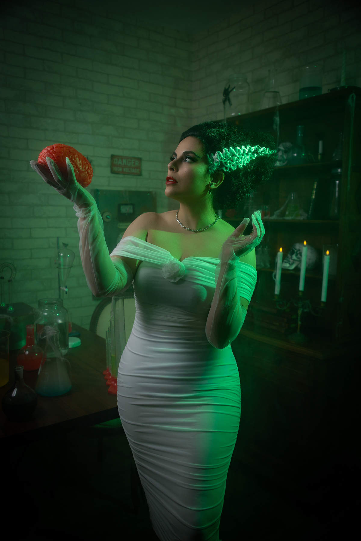 A Noiva de Frankenstein & Elvira — cenário 1